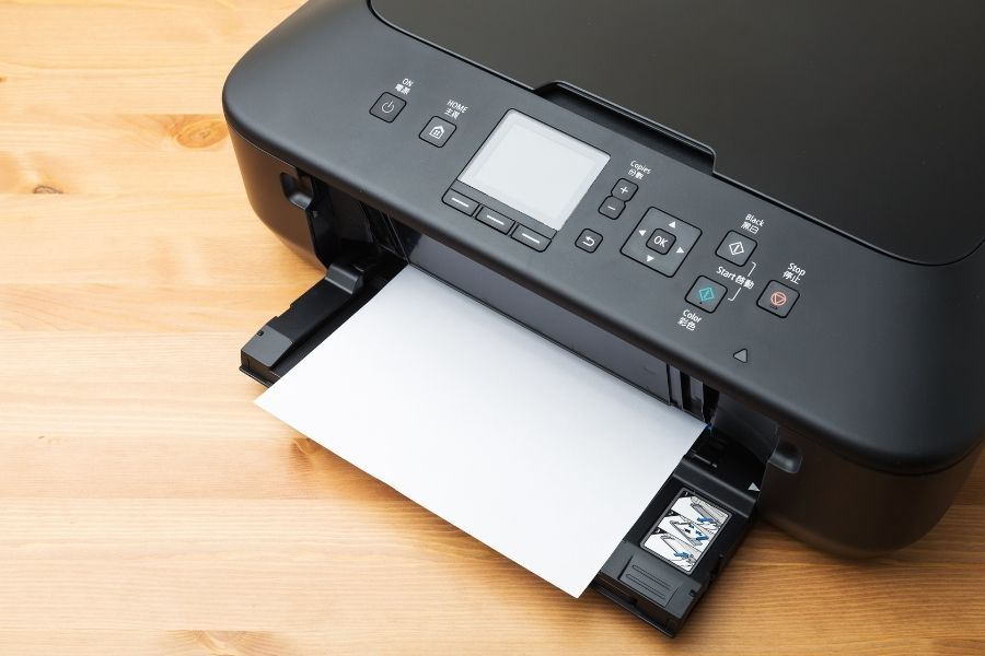 drukarka drukuje puste strony